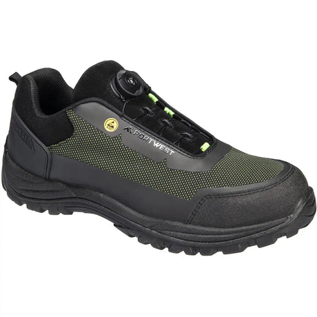 Portwest FE05 S3S Sicherheitshalbschuhe schwarz – schwarz