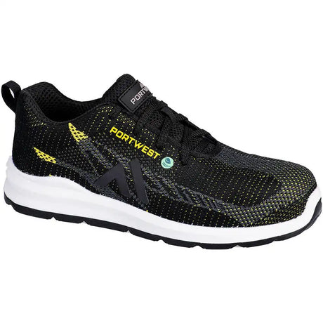 Portwest FC06 S1PS Sicherheitshalbschuhe schwarz – schwarz