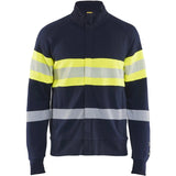 Blåkläder Kl. 1 3462 Multinorm Sweatjacke marine/gelb – blau
