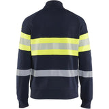 Blåkläder Kl. 1 3462 Multinorm Sweatjacke marine/gelb – blau