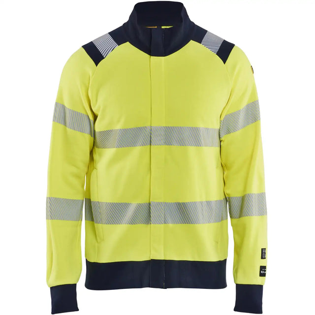 Blåkläder 3461 Multinorm Sweatjacke Kl. 2 gelb – gelb