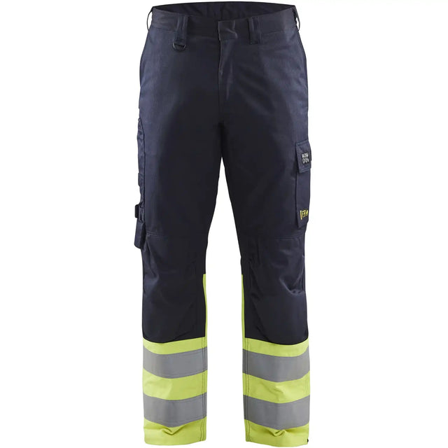 Blåkläder 1705 Stahl Multinorm Bundhose marine/gelb