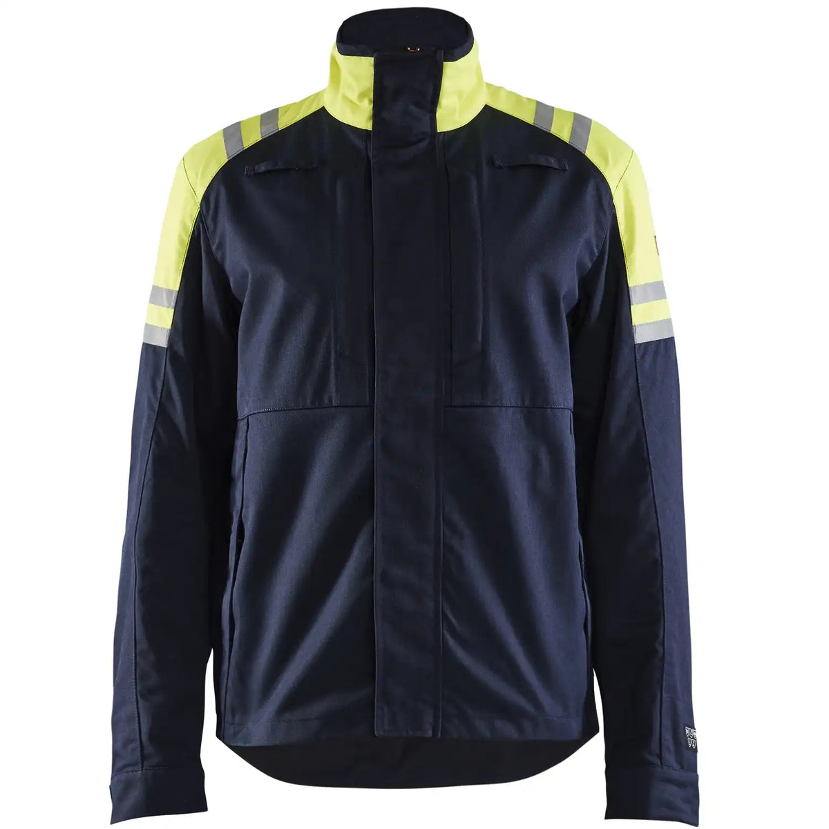 Blåkläder 4505 Stahl Multinorm Bundjacke marine/gelb – gelb