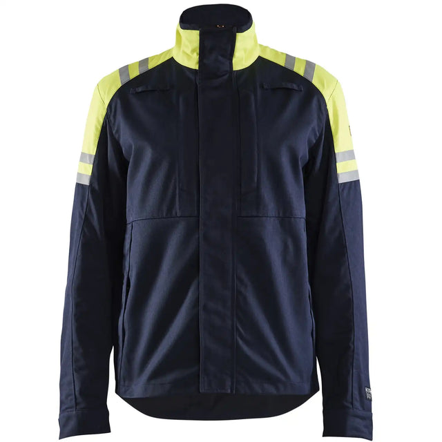 Blåkläder 4505 Stahl Multinorm Bundjacke marine/gelb – gelb
