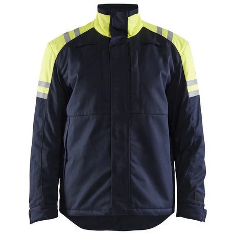 Blåkläder 4515 Stahl Multinorm Winterjacke marine/gelb – gelb