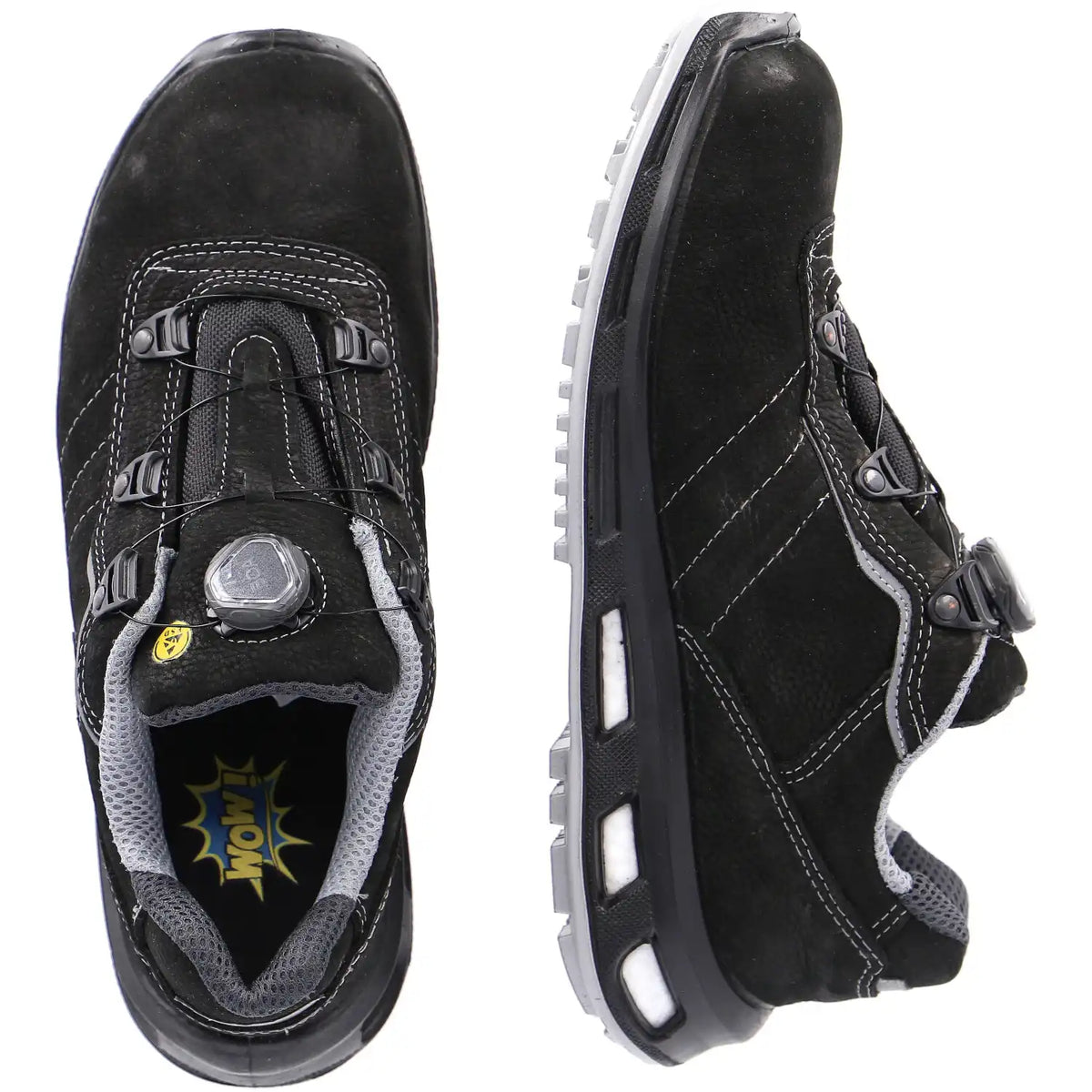 U-Power Face S3 Sicherheitshalbschuhe schwarz – schwarz