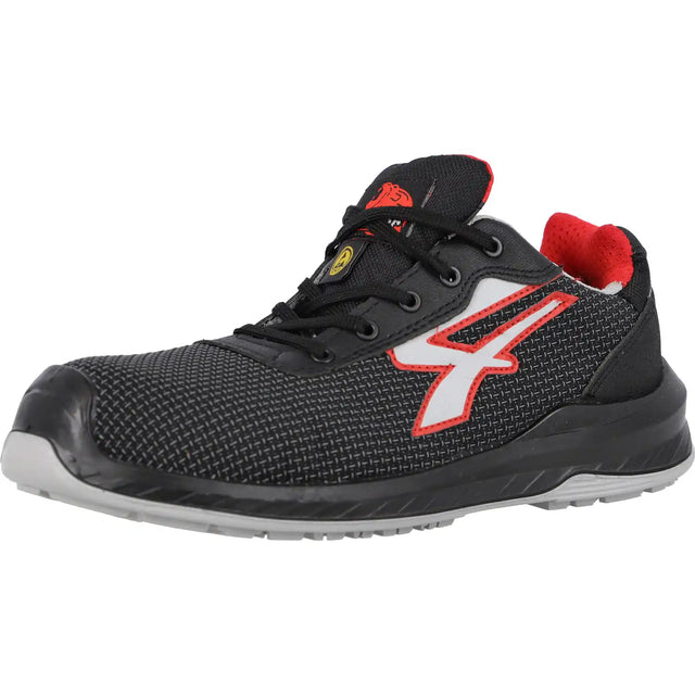 U-Power Lisbona S3 Sicherheitshalbschuhe grau – grau