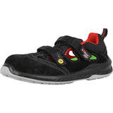 U-Power Scandy S1P Sicherheitssandale schwarz – schwarz