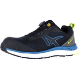 Albatros AER55 Impulse QL LOW S1P Halbschuhe schwarz – schwarz