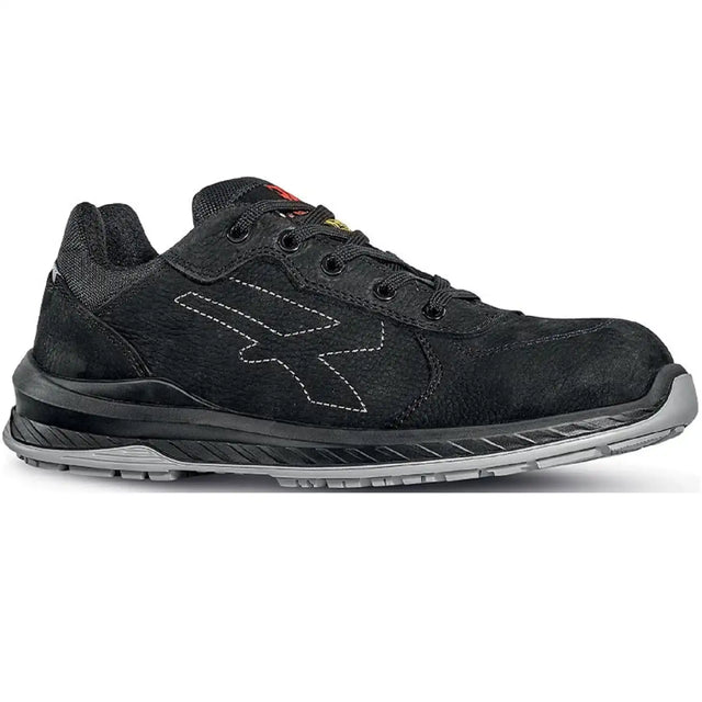 U-Power Gessato Indu S3 Sicherheitshalbschuh rot – schwarz