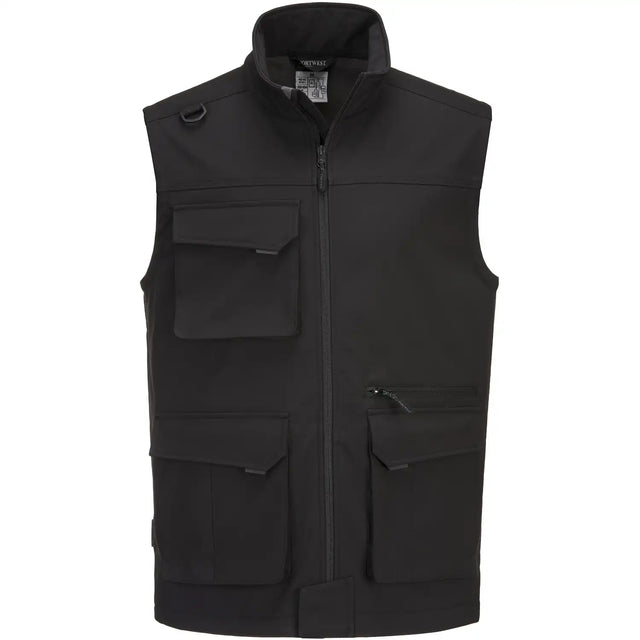 Portwest KX363 KX3 Softshellweste schwarz – schwarz