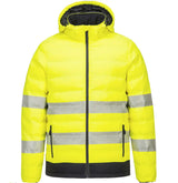 Portwest S548 Bezheizbare Warnschutz Steppjacke gelb – gelb