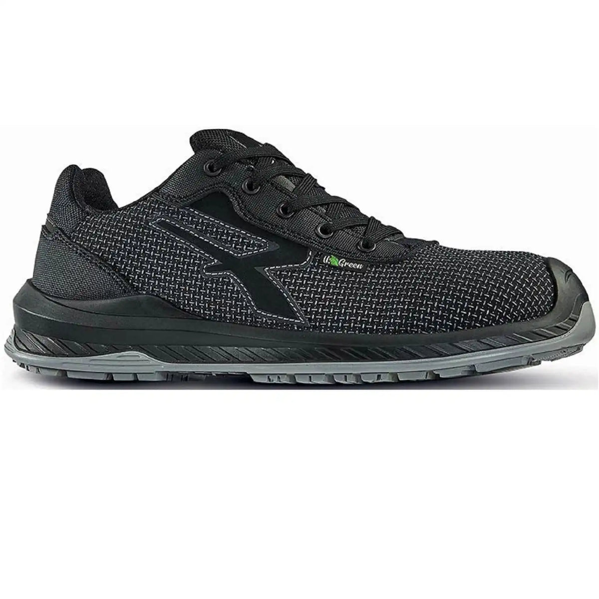 U-Power Ember S3 Sicherheitshalbschuhe grün – schwarz
