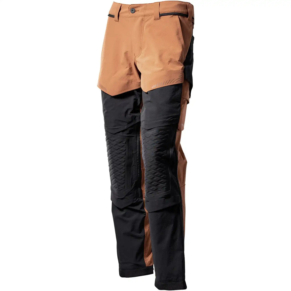 Mascot 22279-605 Customized Stretch-Bundhose – nussbraun/schwarz