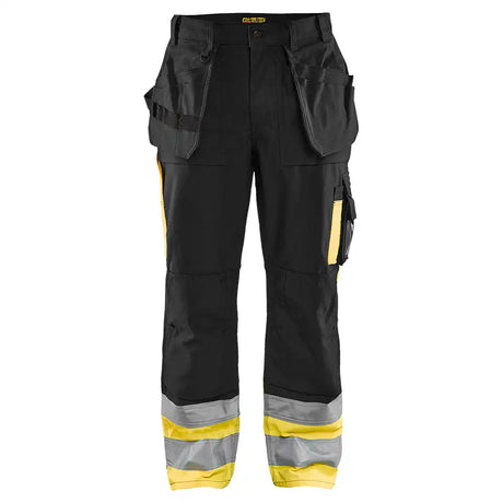 Blåkläder 1529 100% BW Warnschutz Handwerkerhose – schwarz/gelb