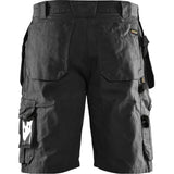 Blåkläder 1534 Canvas Handwerker-Shorts – schwarz