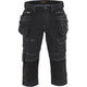 Blåkläder 1991 Jeans-Piratenhose Stretch X1900 – schwarz