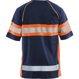 Blåkläder 3337 Warnschutz T-Shirt – marine/orange
