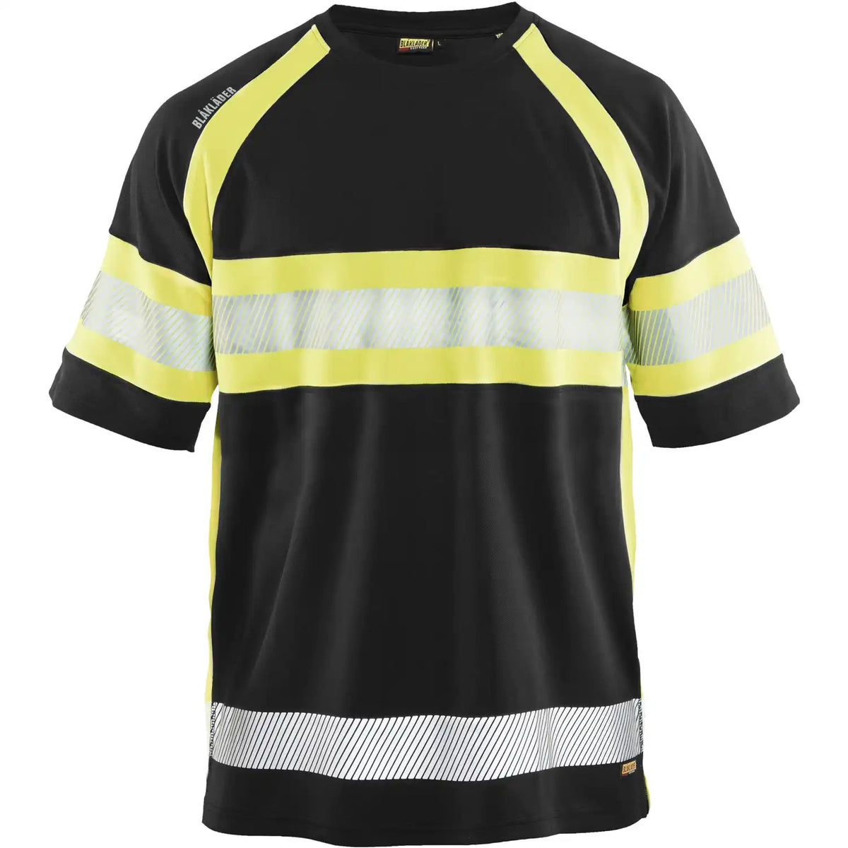 Blåkläder 3337 Warnschutz T-Shirt – schwarz/gelb