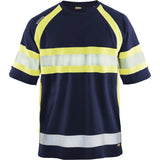 Blåkläder 3337 Warnschutz T-Shirt – marine/gelb