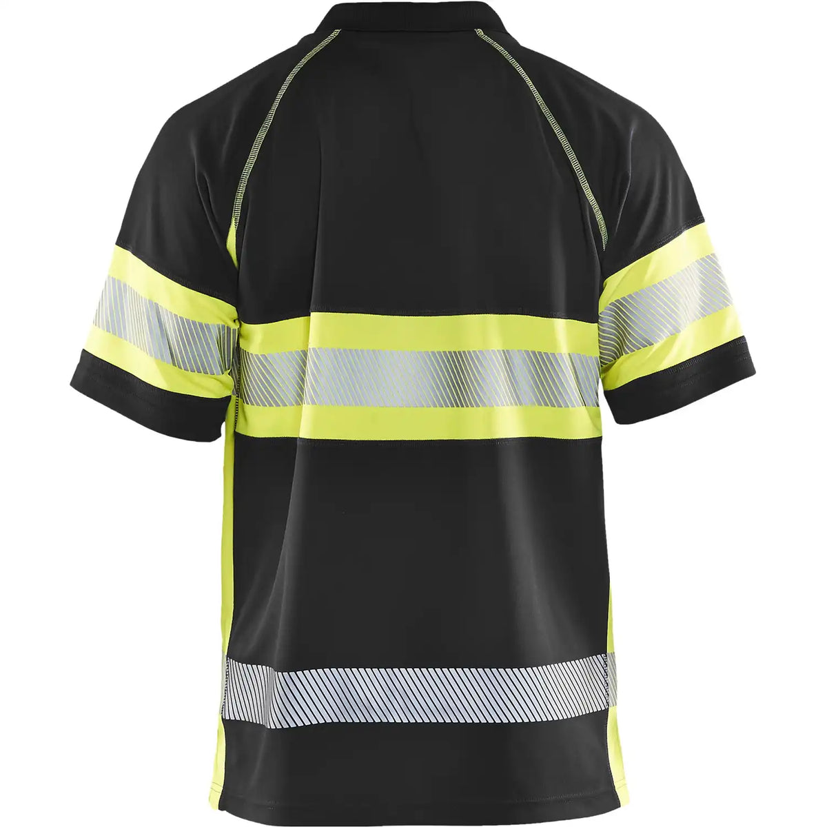 Blåkläder 3338 Warnschutz Polo-Shirt – schwarz/gelb