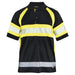 Blåkläder 3338 Warnschutz Polo-Shirt – schwarz/gelb