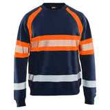 Blåkläder 3359 Warnschutz Pullover – marine/orange
