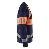 Blåkläder 3359 Warnschutz Pullover – marine/orange