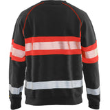 Blåkläder 3359 Warnschutz Pullover – schwarz/rot