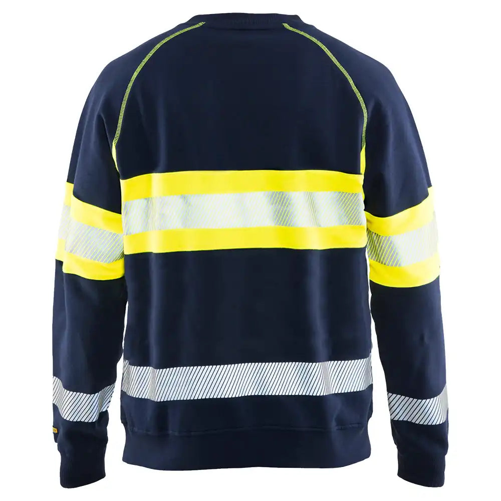 Blåkläder 3359 Warnschutz Pullover – marine/gelb