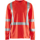 Blåkläder 3383 Warnschutz Langarmshirt UV-Schutz – hellrot