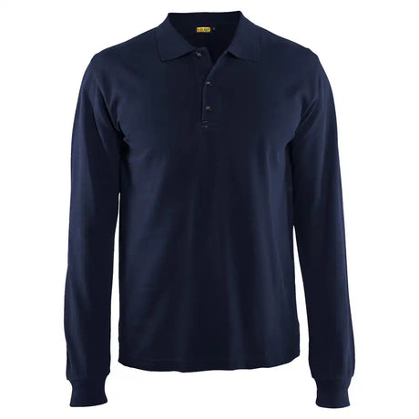 Blåkläder 3388 Langarm Polo-Shirt – marine