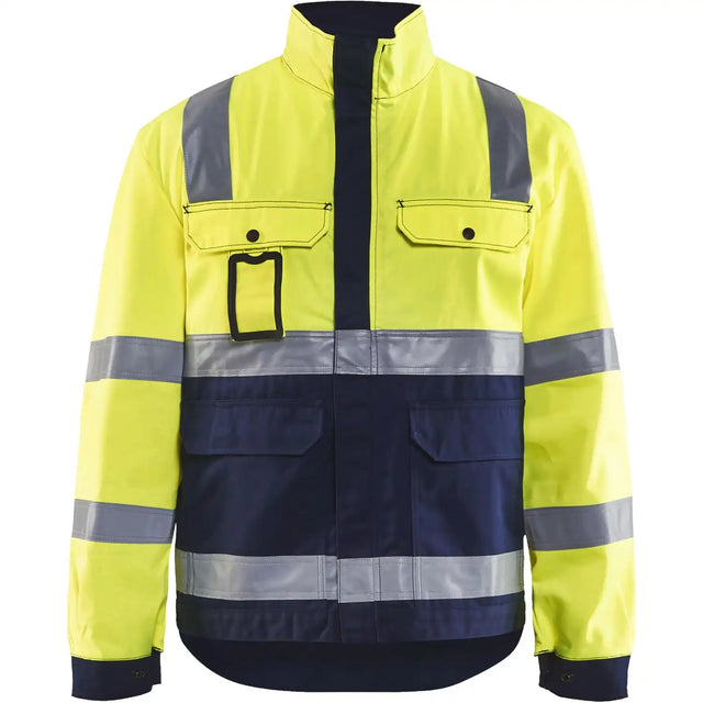 Blåkläder 4023 Warnschutz-Bundjacke – gelb/marine