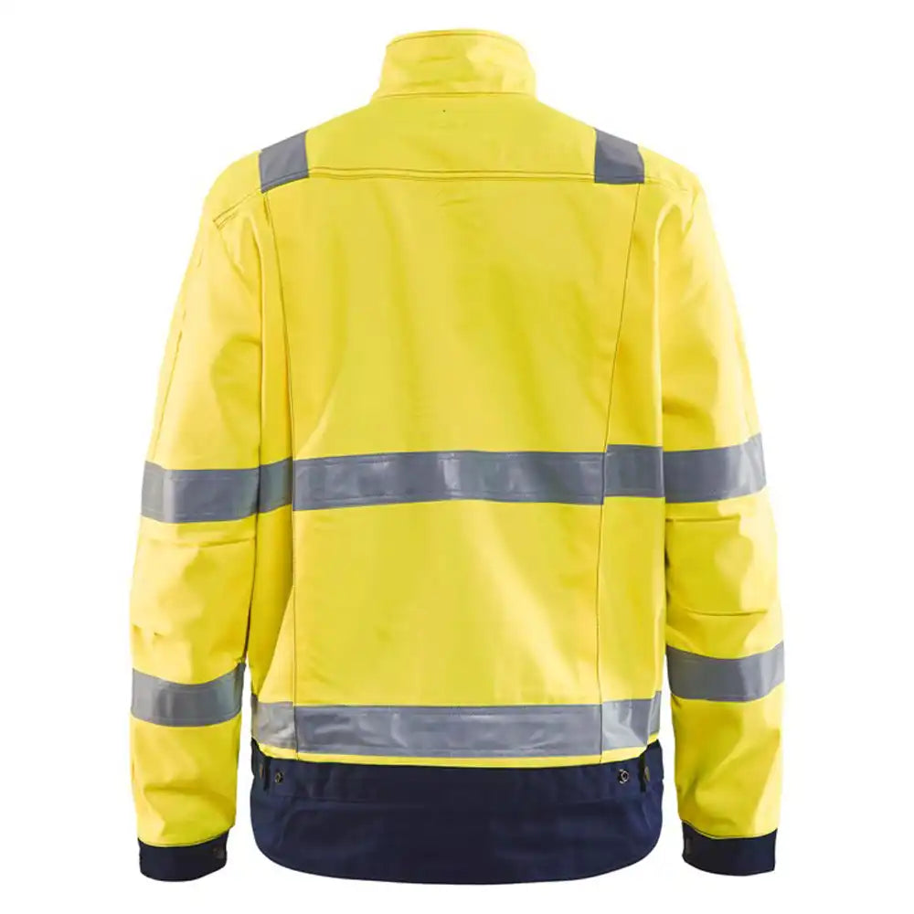 Blåkläder 4023 Warnschutz-Bundjacke – gelb/marine