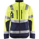 Blåkläder 4900 Warnschutz Softshelljacke – gelb/marine