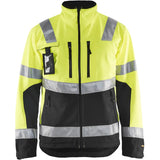 Blåkläder 4900 Warnschutz Softshelljacke – gelb/schwarz
