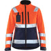 Blåkläder Damen 4902 Warnschutz Softshelljacke – orange/marine