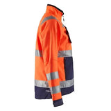 Blåkläder Damen 4902 Warnschutz Softshelljacke – orange/marine