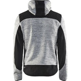 Blåkläder 4930 mit Softshell Strickjacke – grau/schwarz