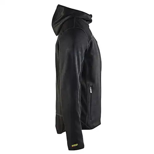 Blåkläder 4930 mit Softshell Strickjacke – dunkelgrau/schwarz