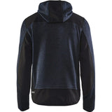 Blåkläder 4930 mit Softshell Strickjacke – dunkelmarine/schwarz