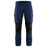 Blåkläder Damen 7159 166g/m² Stretch Servicehose – marine/schwarz