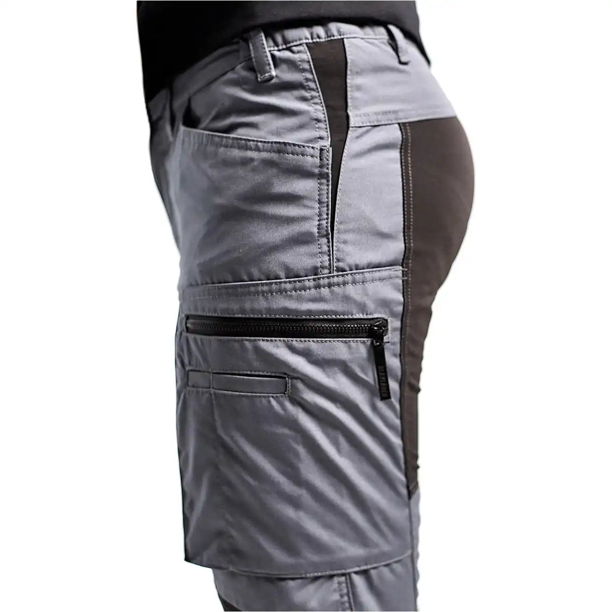 Blåkläder Damen 7159 166g/m² Stretch Servicehose – grau/schwarz
