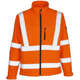 Mascot Calgary Safe Artic Warn-Softshelljacke – fluororange