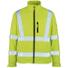 Mascot Calgary Safe Artic Warn-Softshelljacke – flourgelb