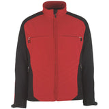 Mascot Dresden Unique zweifarbig Softshelljacke – rot/schwarz