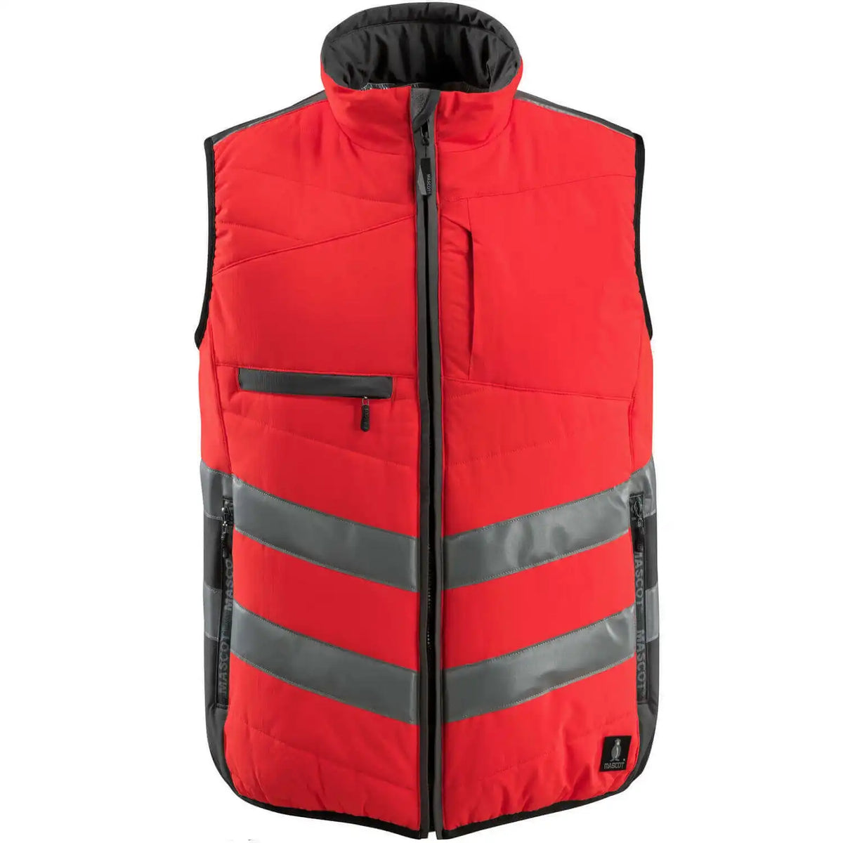 Mascot Grimsby Safe Supreme Warn-Thermoweste – rot/anthrazit