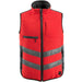Mascot Grimsby Safe Supreme Warn-Thermoweste – rot/anthrazit