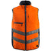 Mascot Grimsby Safe Supreme Warn-Thermoweste – orange/schwarzblau