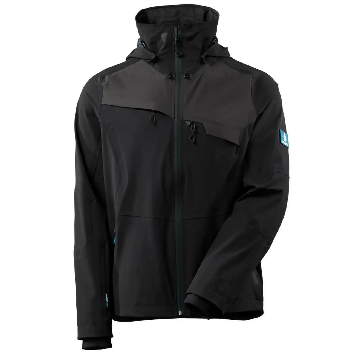 Mascot Advanced Stretch-Regenjacke – schwarz